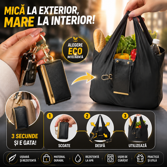 Sacoșă Pliabilă PocketBag™