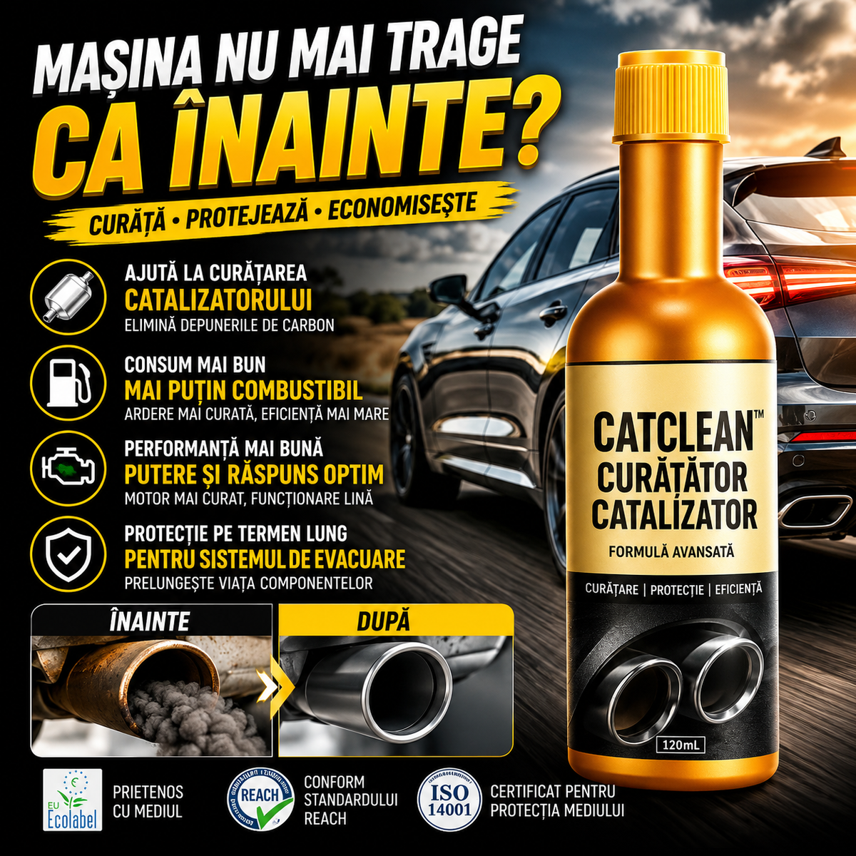 Soluție Pentru Curățarea Catalizatorului CatClean™