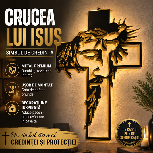 Decor Metalic Cu Iisus JesusHome™