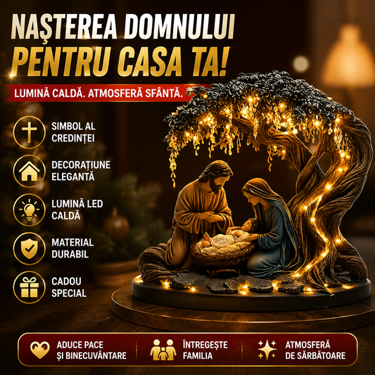 Icoană Sfințită Nașterea Domnului SacredHeart™