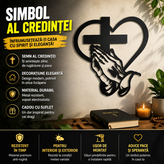 Cruce Din Lemn Cu Iisus JesusCross™