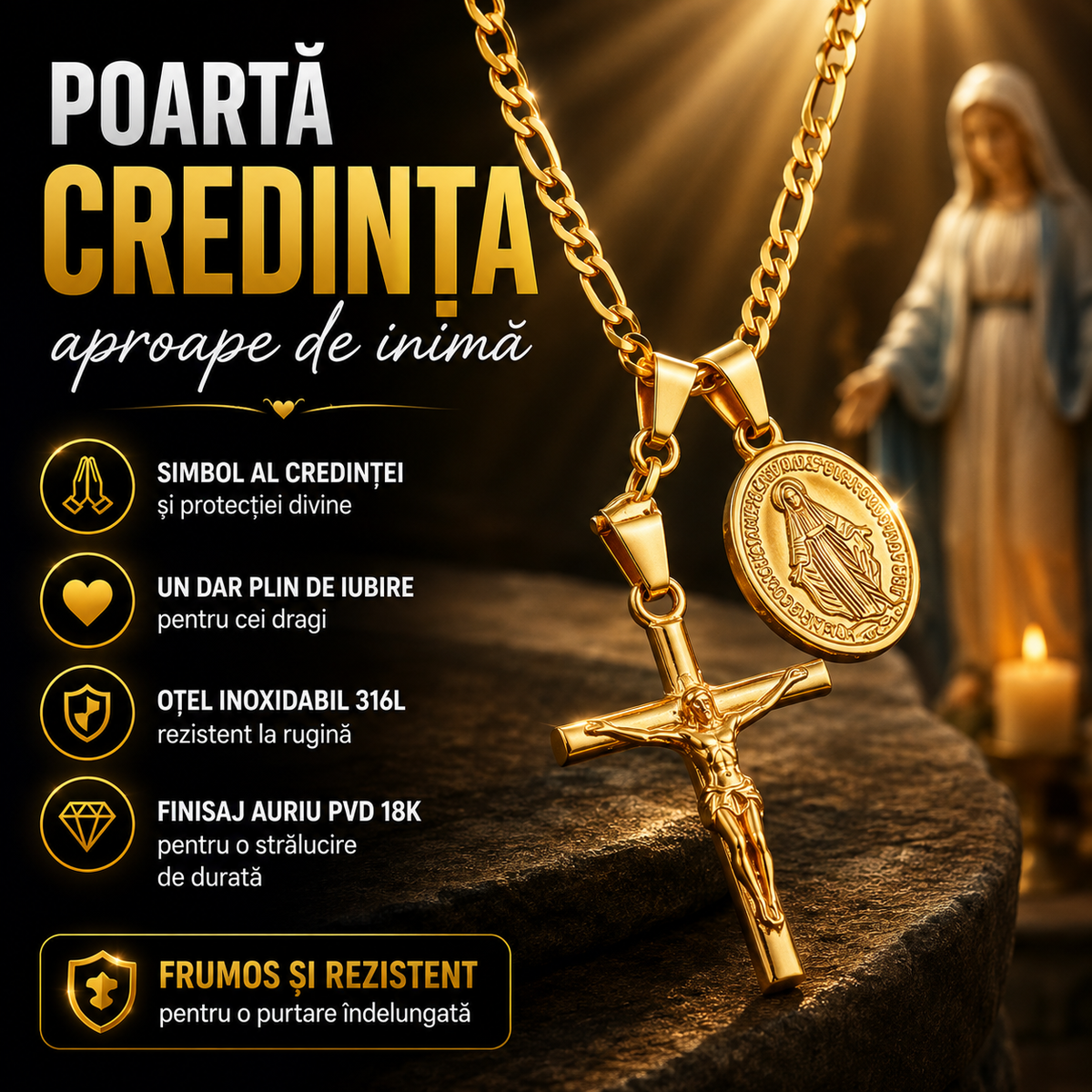 Lănțișor Sfânt HolyGrace™