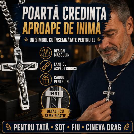 Colier Elegant Cu Cruce FaithGrace™