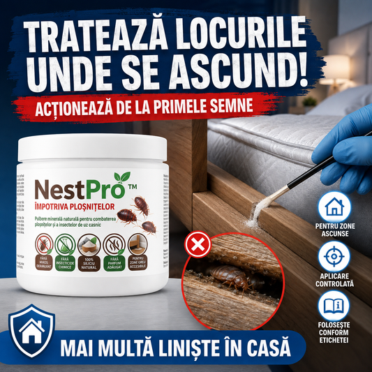 Soluție Împotriva Ploșnițelor NestPro™
