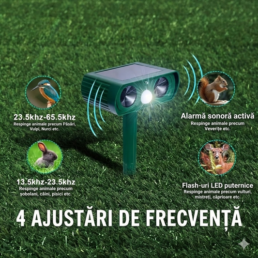 Sistem Anti-Animale cu Senzor